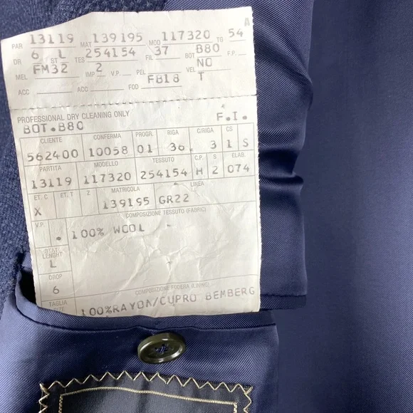Ermenegildo Zegna Mens Wool Coat - Picture 7 of 8